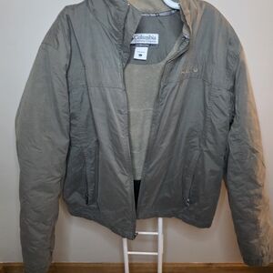 Columbia Men's Grayish Brown Casual Winter Jacket